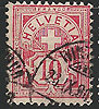 Schweiz 54 Ya Briefmarken Helvetia 10 C
