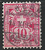 Schweiz 54 Yb Briefmarken Helvetia 10 C