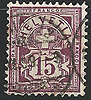 Schweiz 57 Ya Briefmarken Helvetia 15 C