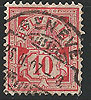 Schweiz 85 a Briefmarken Helvetia 10 C