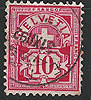 Schweiz 85 c Briefmarken Helvetia 10 C