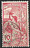 Schweiz 72 II d Briefmarke Helvetia 10