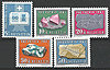 Schweiz Satz 731-735 Pro Patria 1961 Briefmarken Helvetia