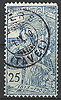 Schweiz 73 II a Briefmarke Helvetia 25