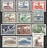 vollständiger Jahrgang 1955 Österreich Briefmarken