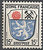 7 bw Wappen Französische Zone 15 Pf Allgemeine Ausgabe