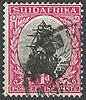 48 Segelschiff 1 d SUIDAFRIKA stamp