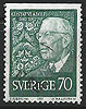 595 Do König Gustav VI Sverige stamps