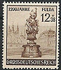 886 b Stadt Fulda 12 Pf Deutsches Reich
