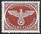 2 Bx Zulassungsmarke für Luftfeldpostbriefe Deutsches Reich sägezahnartig