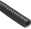 30m Flexibler Kabelschutzschlauch PVC 25mm, schwarz, 60 °C