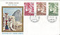 Ersttagsbrief Vatikan 487 bis 489 Poste Vaticane Briefmarken