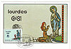 786 Karte Nr. 8 Ersttagsbrief Poste Vaticane Loudes Cei81