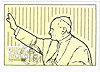 802 Karte  Nr.24 Ersttagsbrief Poste Vaticane Weltreisen