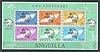 Anguilla Lot 2 Briefmarken Block stamps