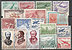 Chile Lot 4 Briefmarken stamps