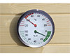 Sauna-Hygrometer mit Thermometer d100mm
