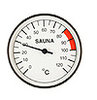 Sauna Thermometer d100mm, 0 bis 120°C