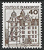 1037 Schloss Wolfsburg 40 Pf Deutsche Bundespost