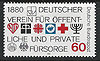 1044 Fürsorge 60 Pf Deutsche Bundespost