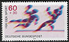 1009 Sporthilfe 60 Pf Deutsche Bundespost