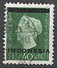 4 Wilhelmina Indonesia 40 Cent Indonesien
