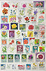 Briefmarken Motiv Blumen u. Pflanzen - 56 internationale Sondermarken