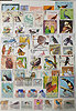 Briefmarken Motiv Vögel - 53 internationale Sondermarken