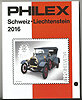 ungebrauchter Briefmarkenkatalog PHILEX Schweiz - Lichtenstein 2016