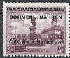 17 Marken der Tschechoslowakei 4 Kč Böhmen und Mähren