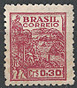 702 Freimarke Landwirtschaft 0,30 Cr stamp Brasil