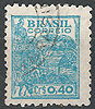703 xI Freimarke Landwirtschaft 0,40 Cr stamp Brasil