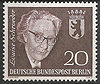 198 Louise Schroeder 20 Pf Deutsche Bundespost Berlin