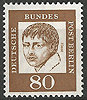 211 Bedeutende Deutsche 80 Pf Deutsche Bundespost Berlin