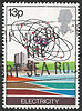 759 Energiequellen Electricity 13 P stamp Great Britain