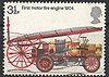 646 Fire engine 1904 stamp 3 P Great Britain