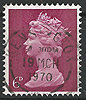458 Elisabeth II 6 D stamp Great Britain