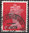 496 Elisabeth II 4 D stamp Great Britain