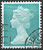 497 Elisabeth II 8 D stamp Great Britain