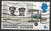 511 Jahrestage 5 D Atlantic Flight stamp Great Britain