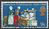 540 Jahrestage 9 d Florence Nightingale stamp Great Britain