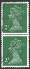 825 aA Elisabeth II 2 P stamp Great Britain