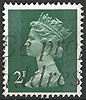 825 bC Elisabeth II 2 P stamp Great Britain