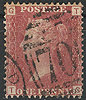 16 Viktoria stamp One Penny Great Britain
