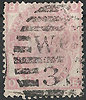 23 Viktoria stamp THREE PENCE Great Britain