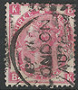 28 Viktoria stamp THREE PENCE Great Britain