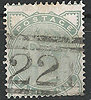 55 Viktoria stamp Einfassung rund HALFPENNY Great Britain