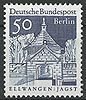 277  Deutsche Bauwerke 50 Pf Deutsche Bundespost Berlin