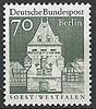 279  Deutsche Bauwerke 70 Pf Deutsche Bundespost Berlin