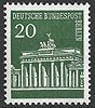 287 Brandenburger Tor 20 Pf Deutsche Bundespost Berlin